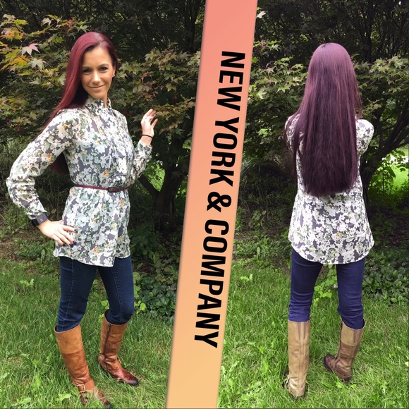 New York & Company Tops - 🔥4/$15🔥 NWT NY&Co Oversized Dress Shirt 💕